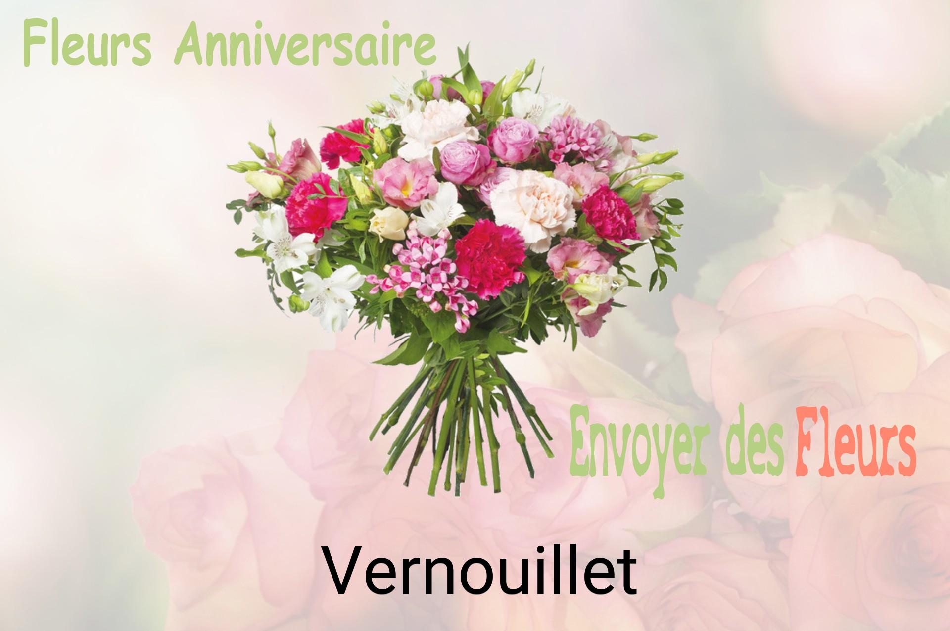 Bouquet de fleurs d’anniversaire livré à Vernouillet