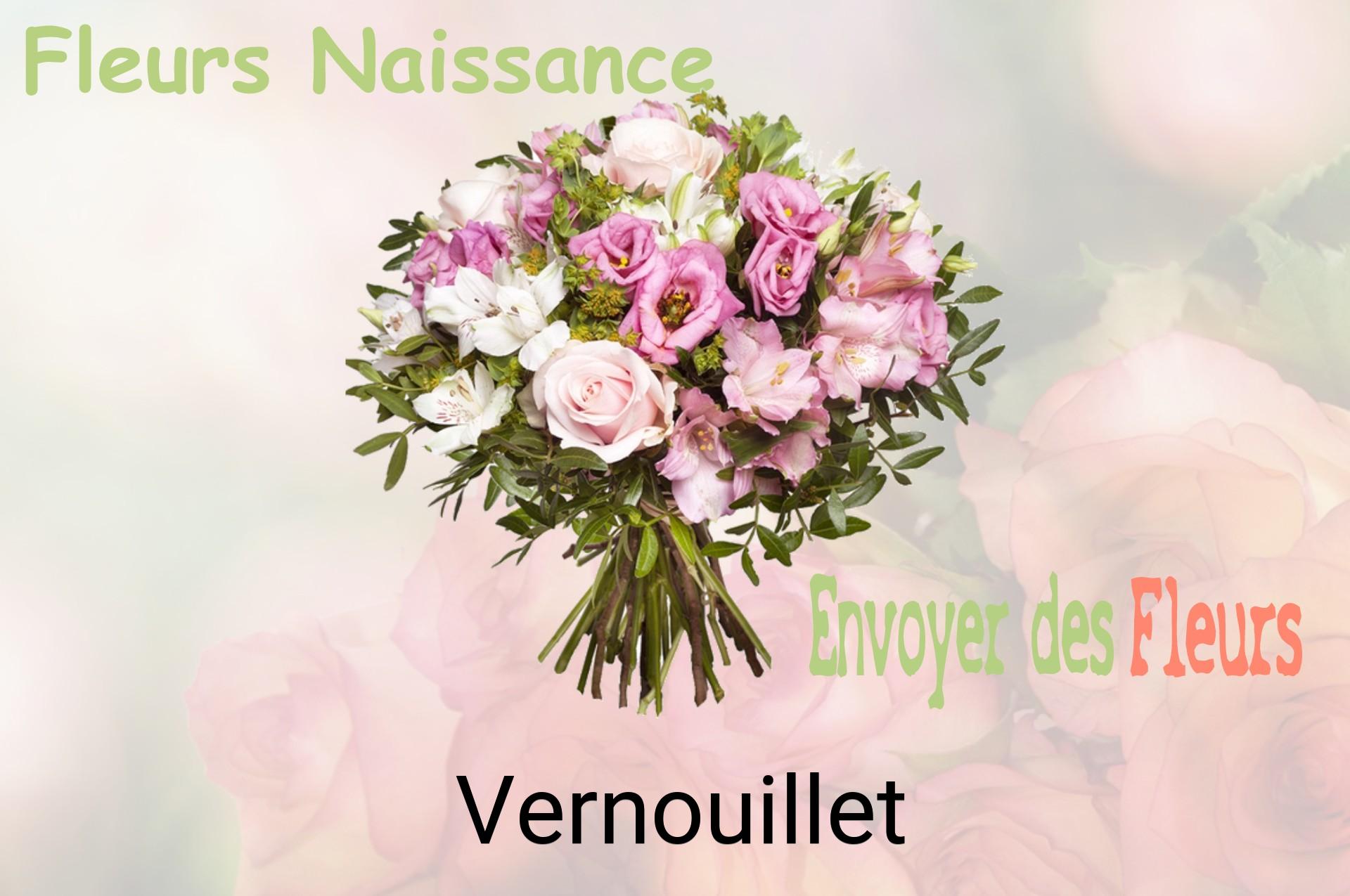 Bouquet de fleurs de naissance livré à Vernouillet